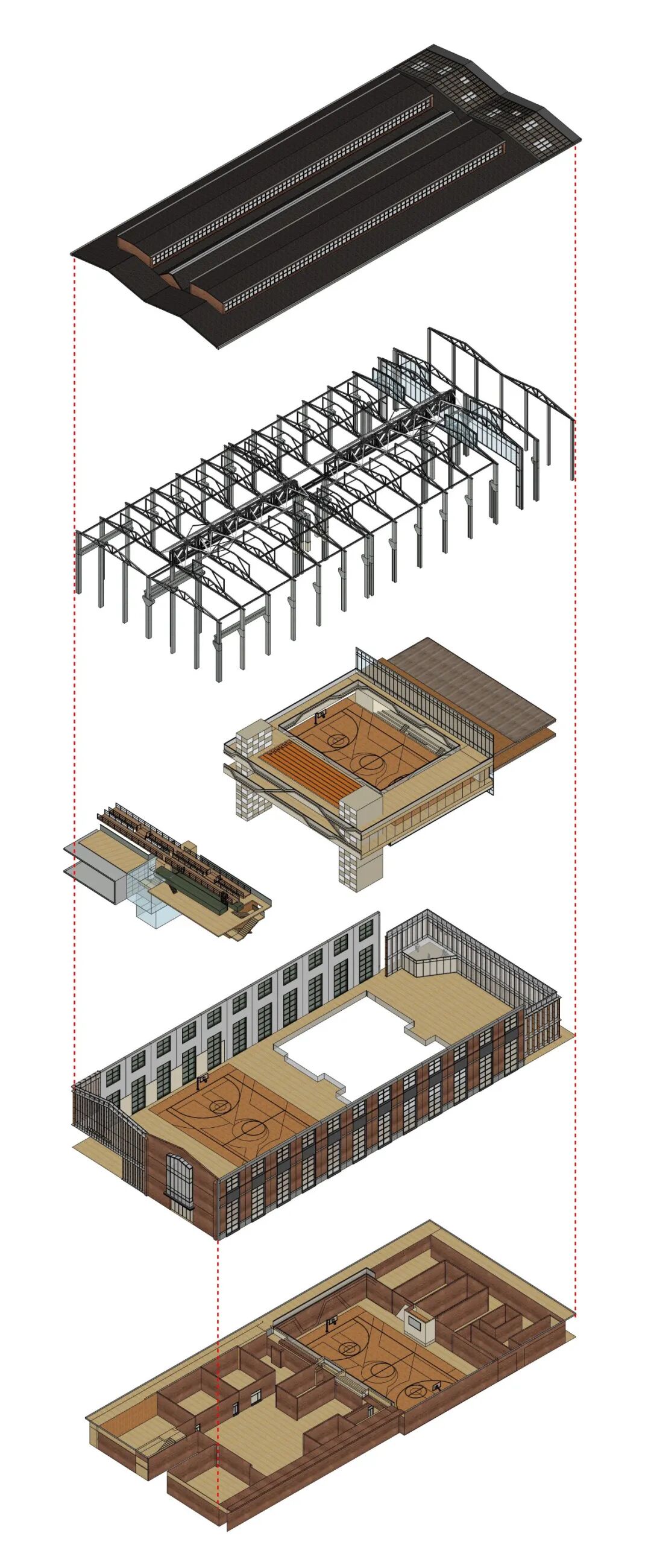 景德镇陶机厂全民健身馆丨中国景德镇丨北京华清安地建筑设计有限公司-28
