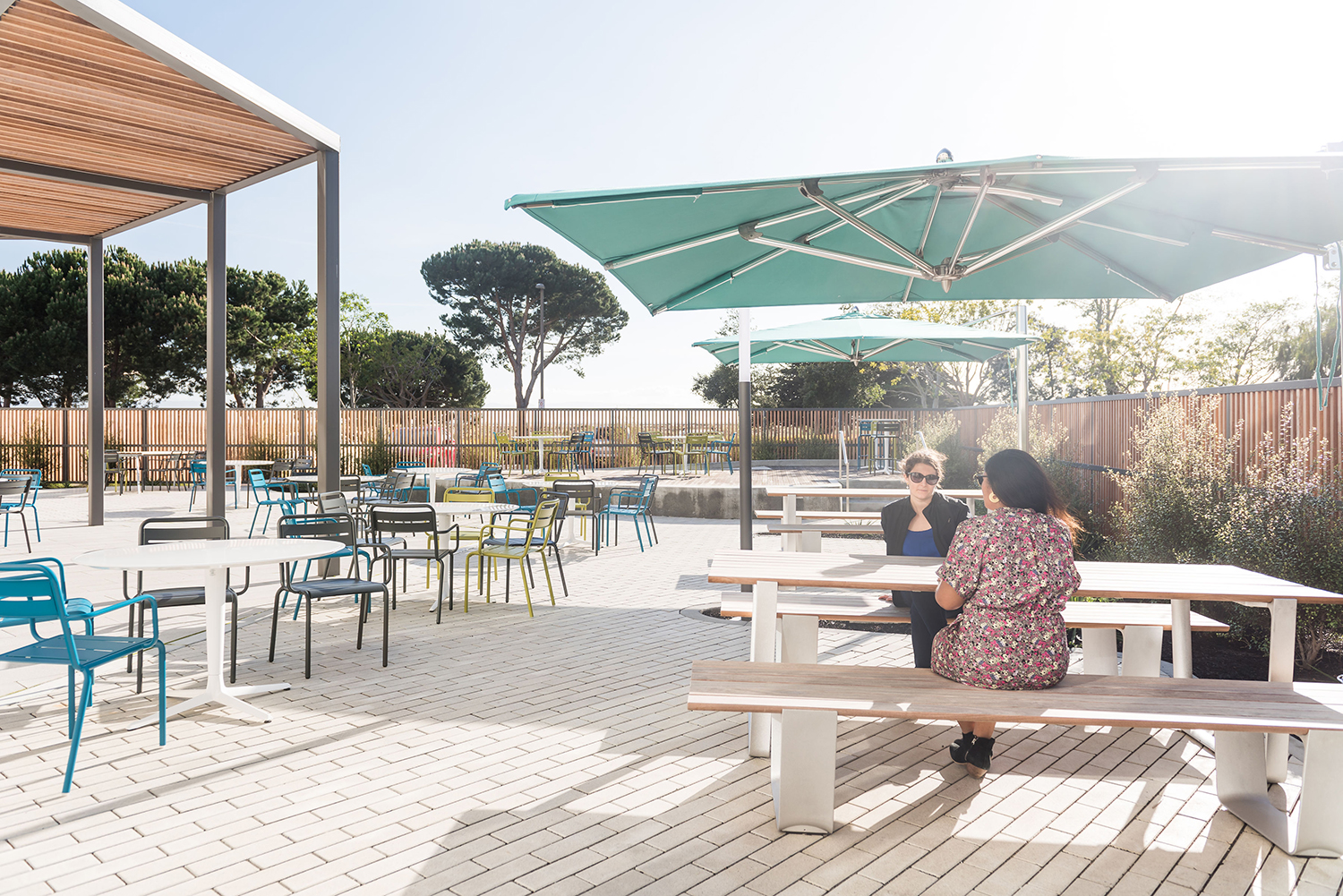 美国Exelixis行政总部和行政大楼周围景观-14