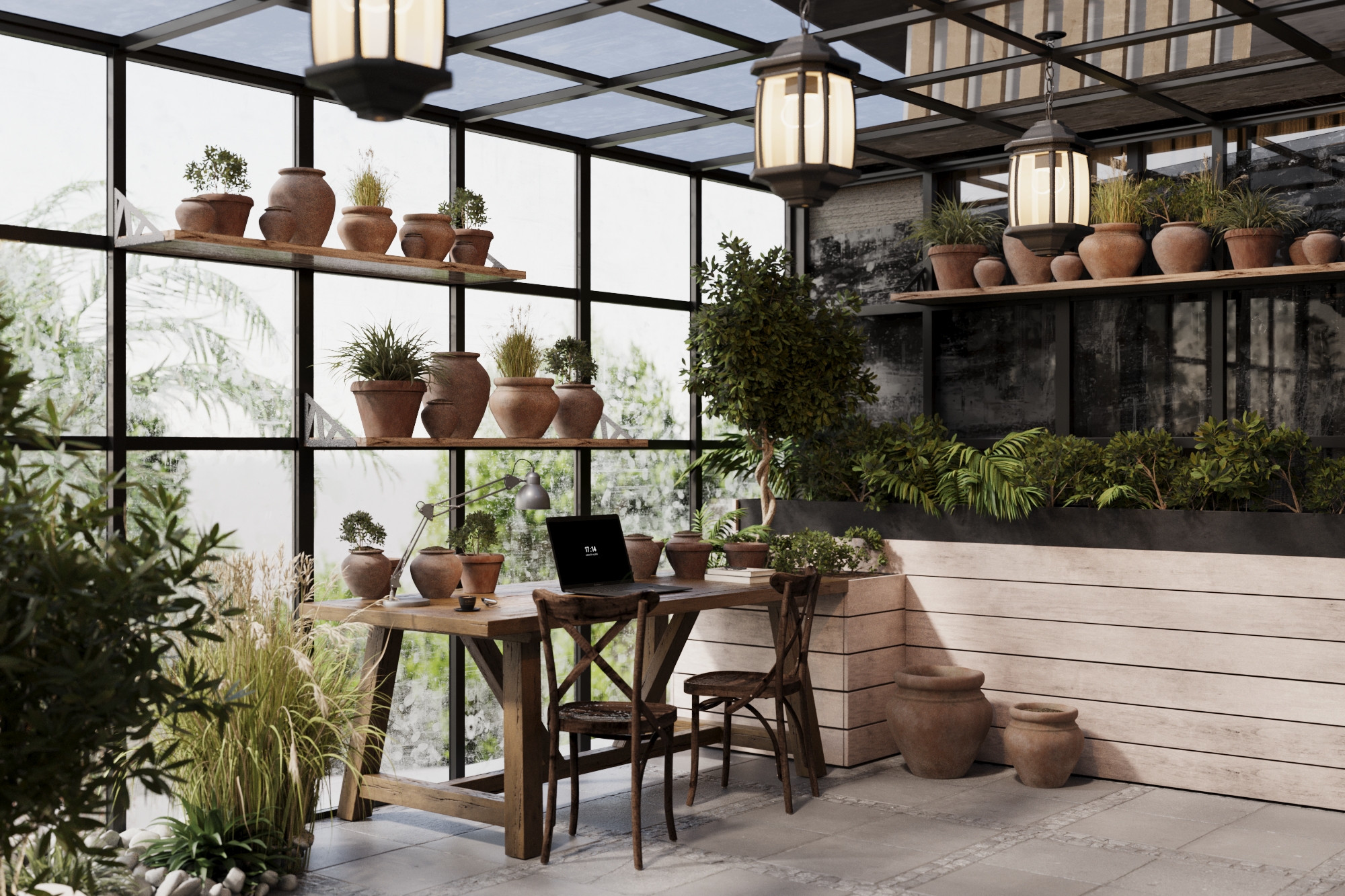 屋顶和玻璃屋-9