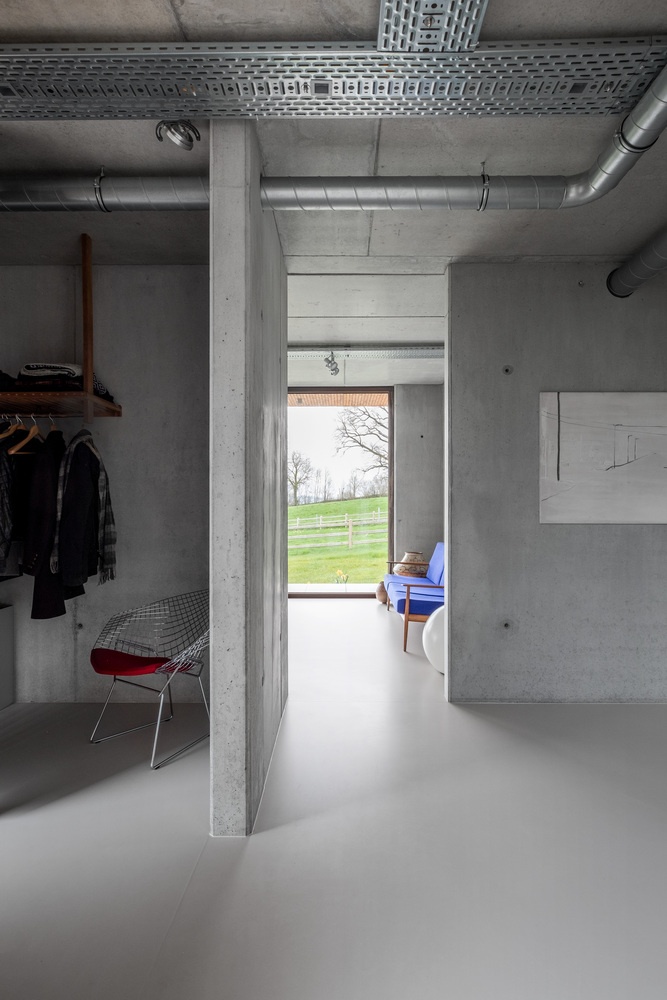 乡间清水混凝土别墅丨比利时丨马腾斯范凯米尔-15