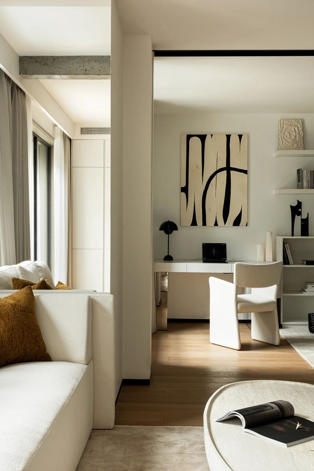 天津360㎡光影雅宅丨中国天津丨营造清美空间设计有限公司-31