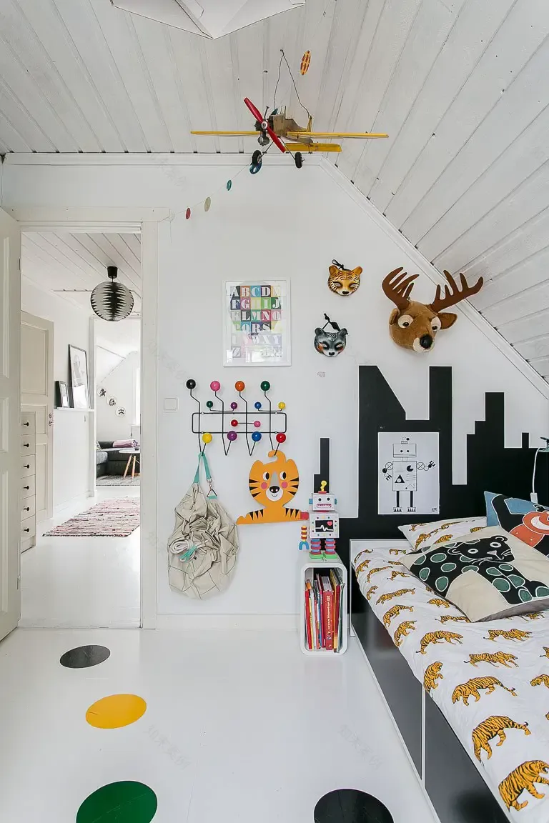 瑞典红屋 | 色彩的巧妙运用-21