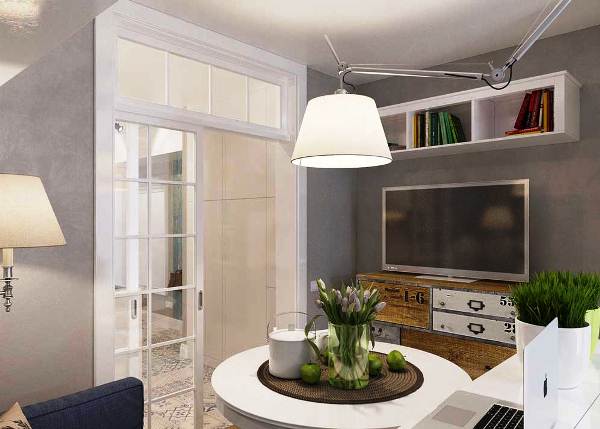 25平米小户型公寓设计项目丨Nikita Zub-33