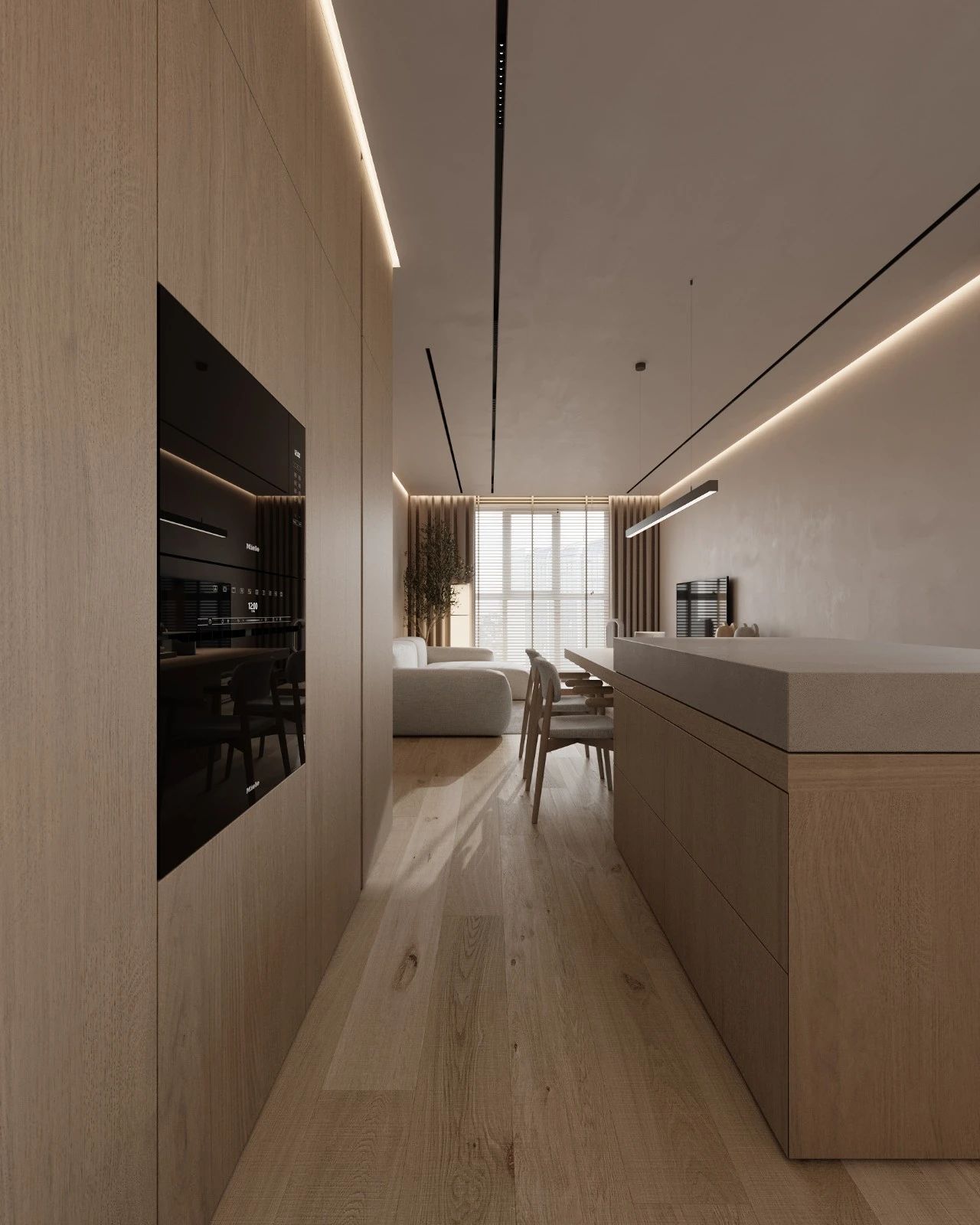 原木系奶油风空间设计-20