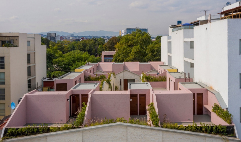 Casa Jardin Escandon 住宅综合体丨墨西哥墨西哥城丨CPDA Arquitectos-10