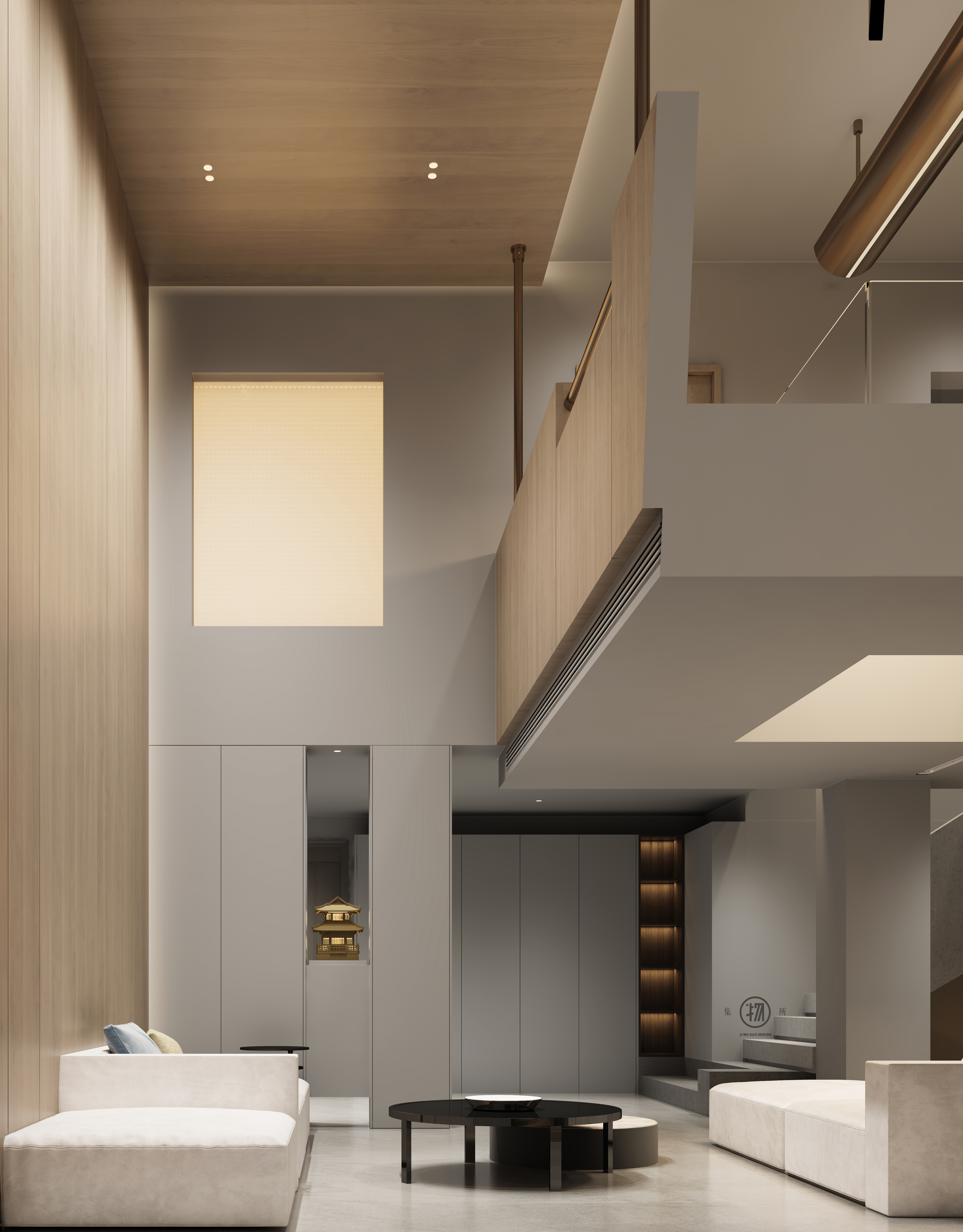 金秋阳光下的住宅商业空间融合丨集物所 Design-18