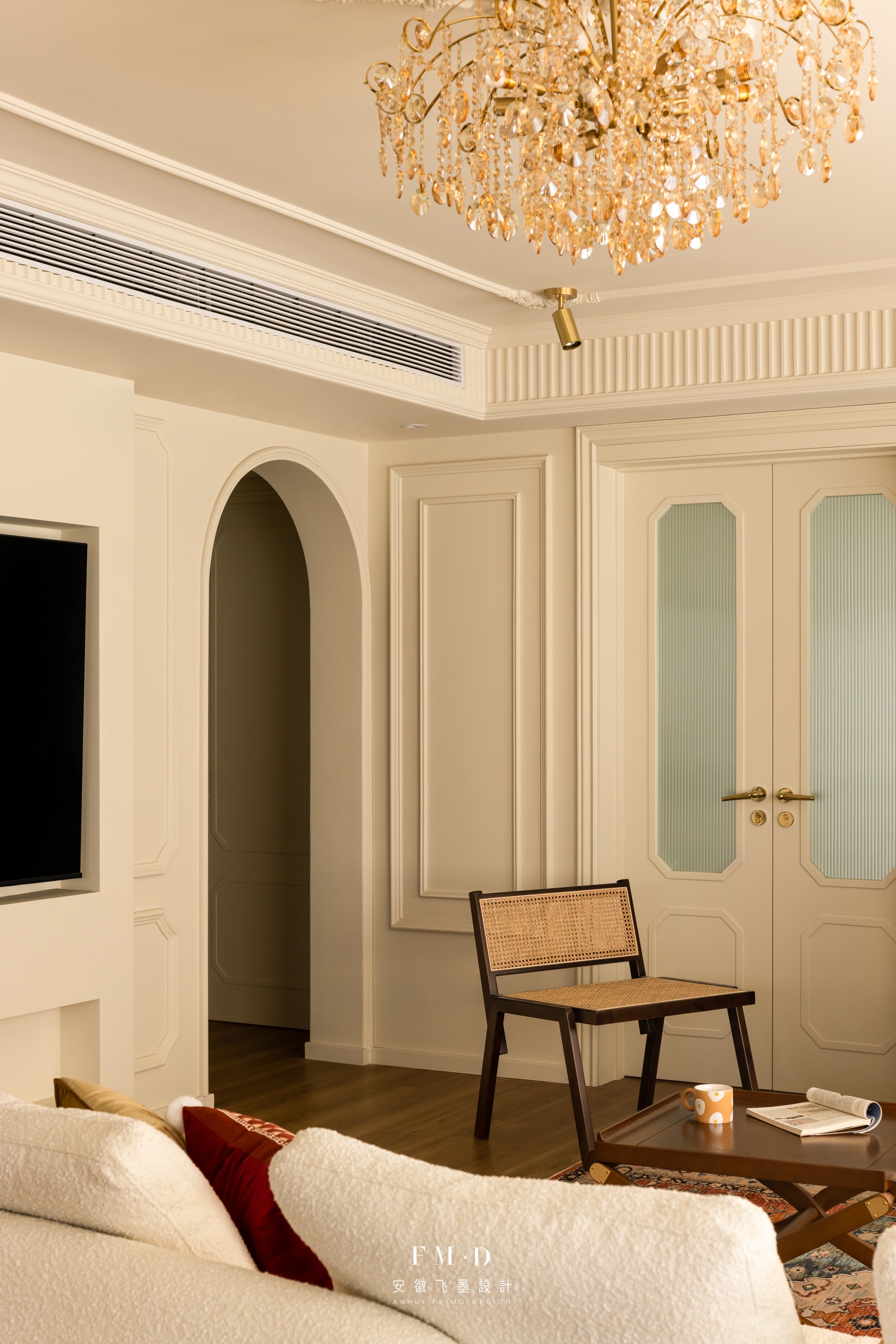 岁月礼赠 · 合肥创泽园法式风住宅设计丨中国合肥丨安徽飞墨设计-18