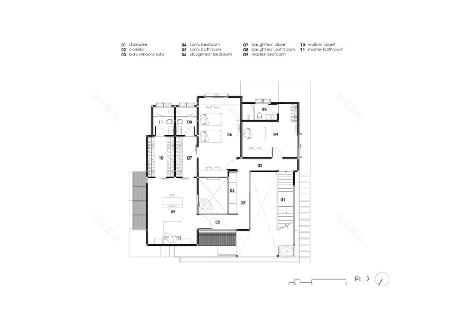 泰国 Stack-cube 房子,功能齐全的立方体空间-37