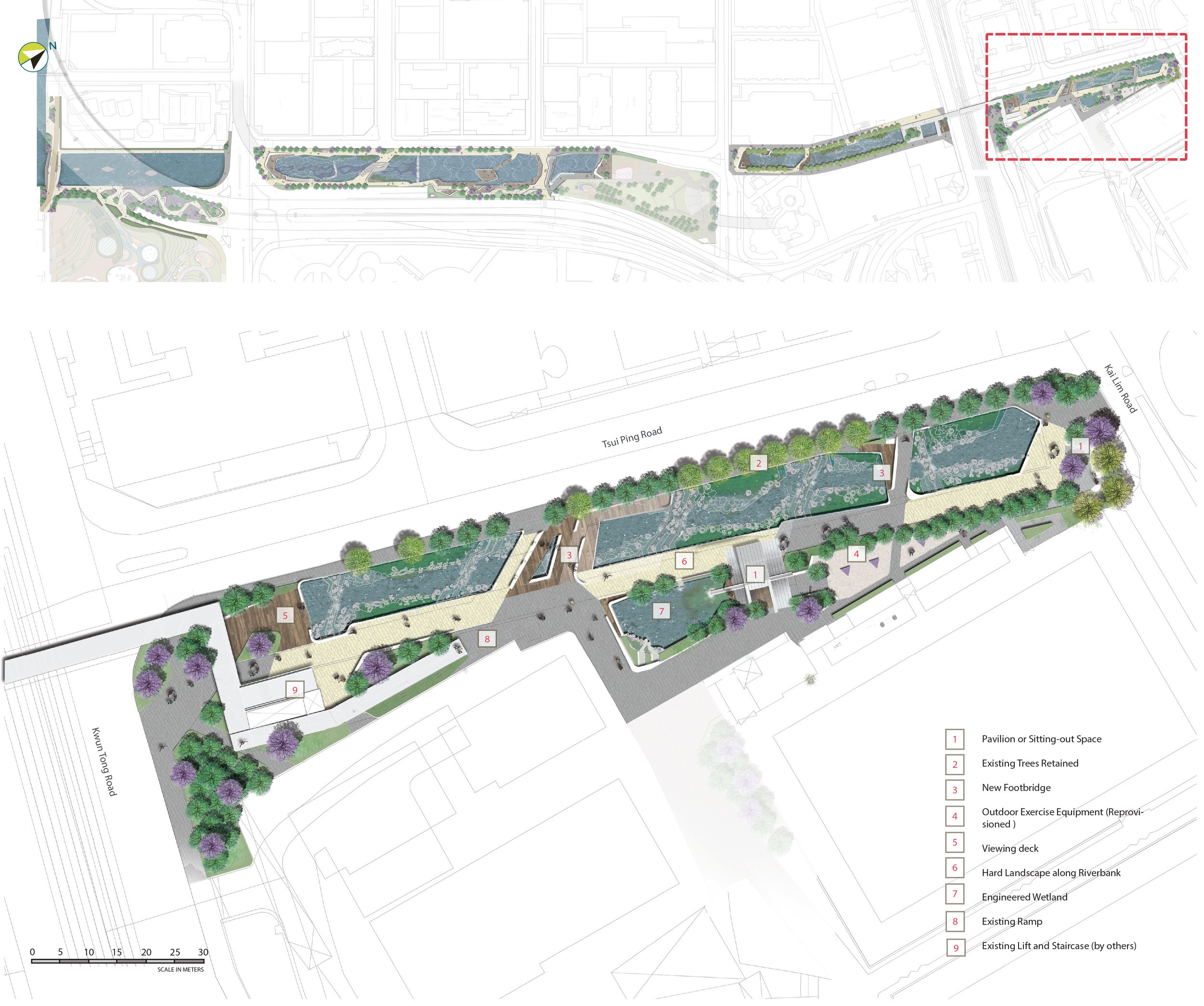 Tsui Ping River城市河滨公园项目丨中国香港-12