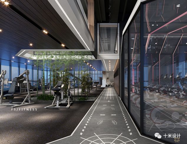十米设计-健身房设计|大自然的礼物,让健身回归本真-19