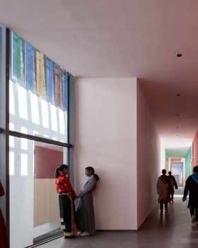 洛扎县中学多功能艺术中心丨中国山南丨深圳华汇设计,Das Design,万宇工程设计拉萨分公司
