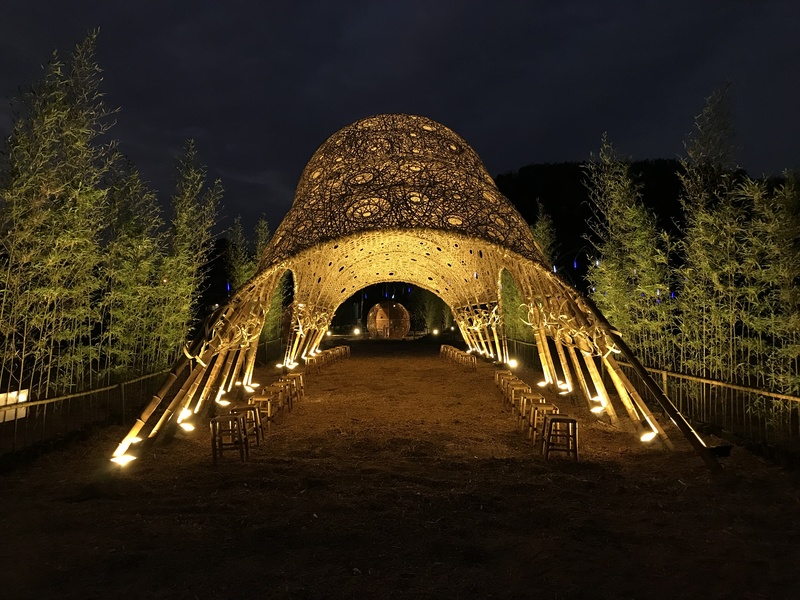 集集大山竹編地景裝置藝術——融入自然的地標新風貌-2