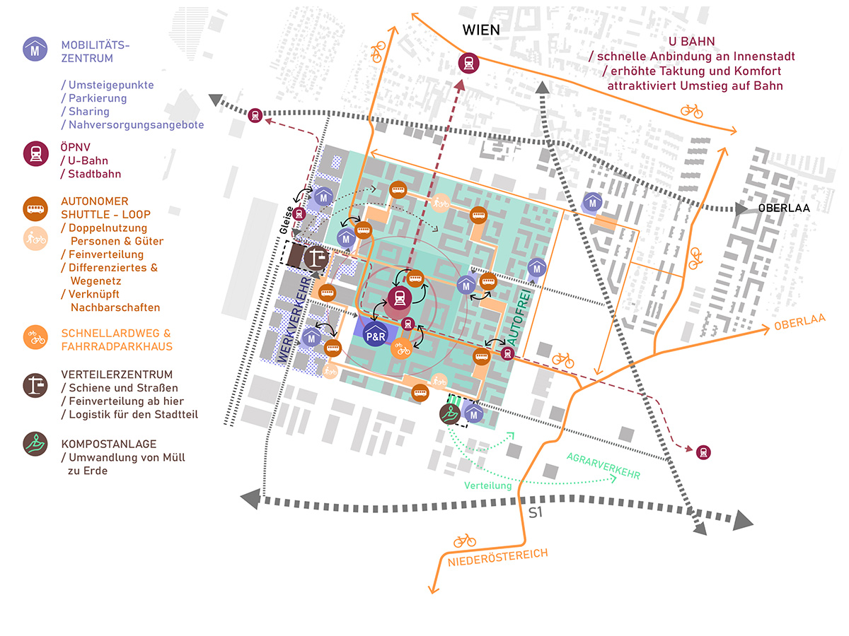 未来城区“Rothneusiedl”  维也纳丨奥地利维也纳丨H|G建筑师与城市规划师,Paul Gemmeke-20