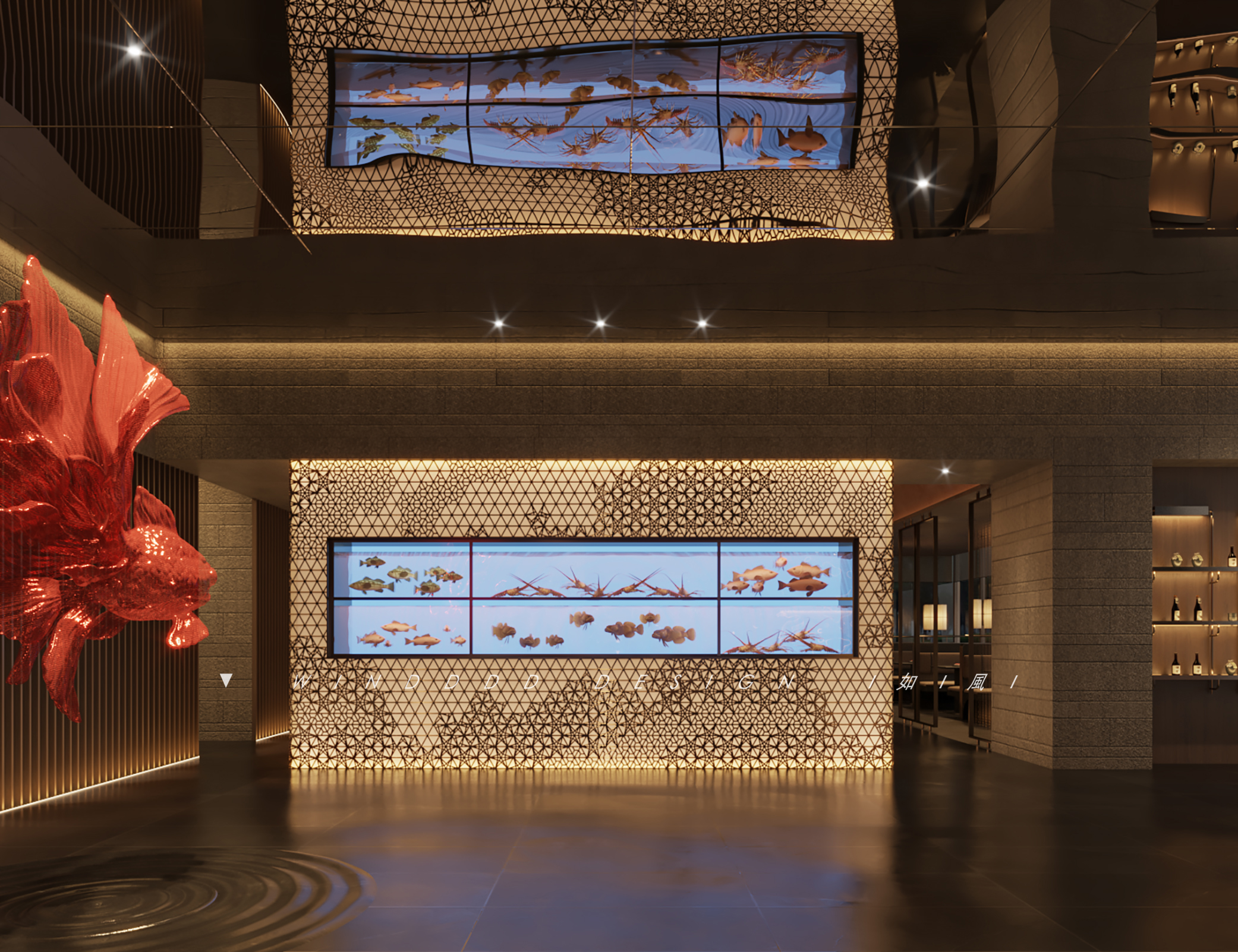 钱塘人家餐饮丨中国郑州丨全筑▪稻禾设计-9