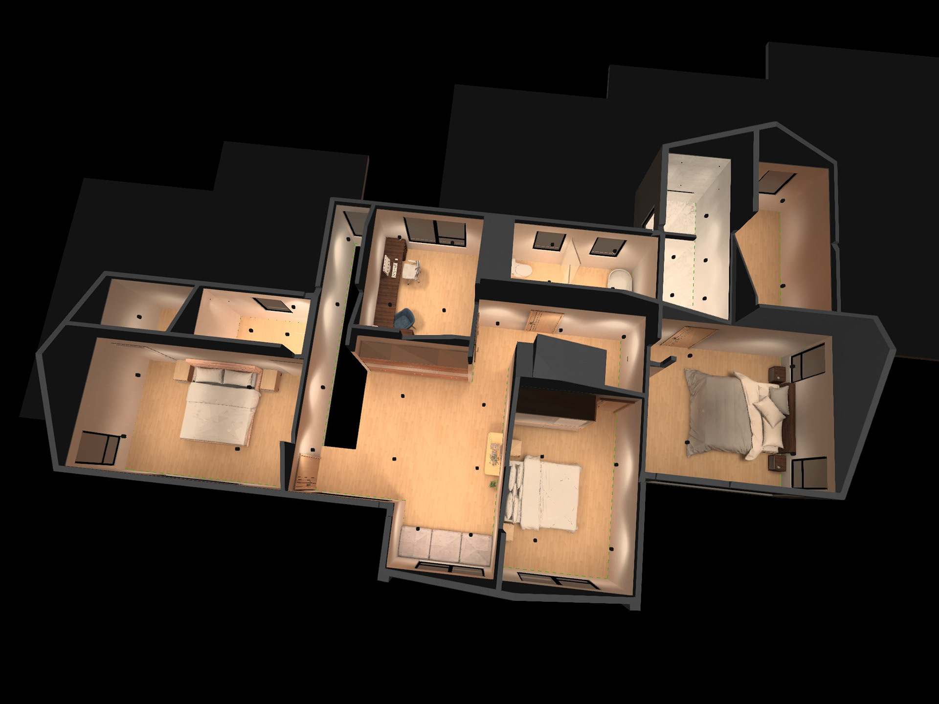 Home Lighting Plan with Dialux-18