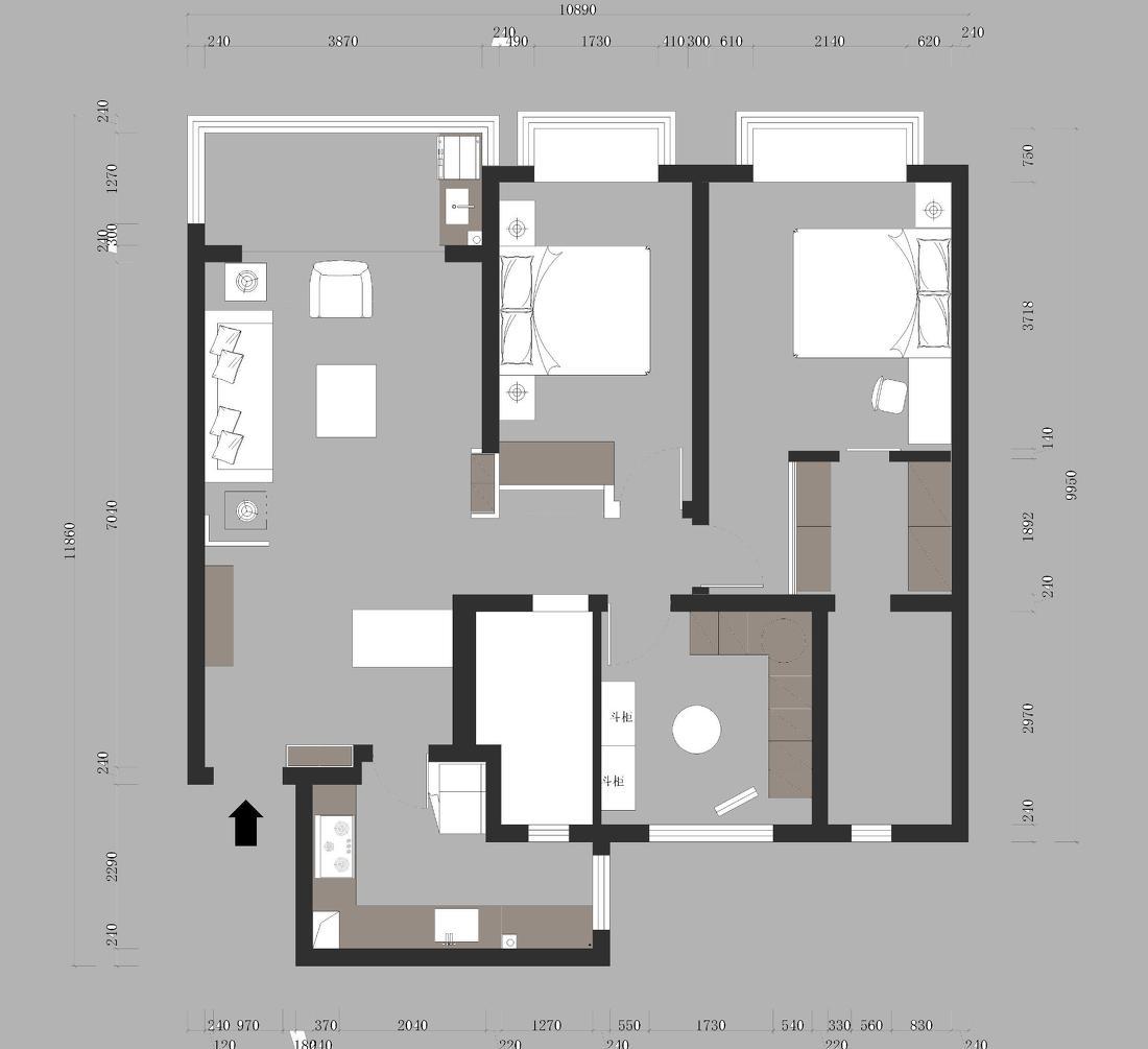 
恒大城精装房改造 -10
