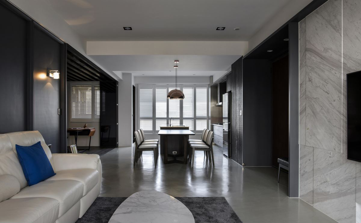 102m²台湾品质私宅 | 法兰德室内设计-3
