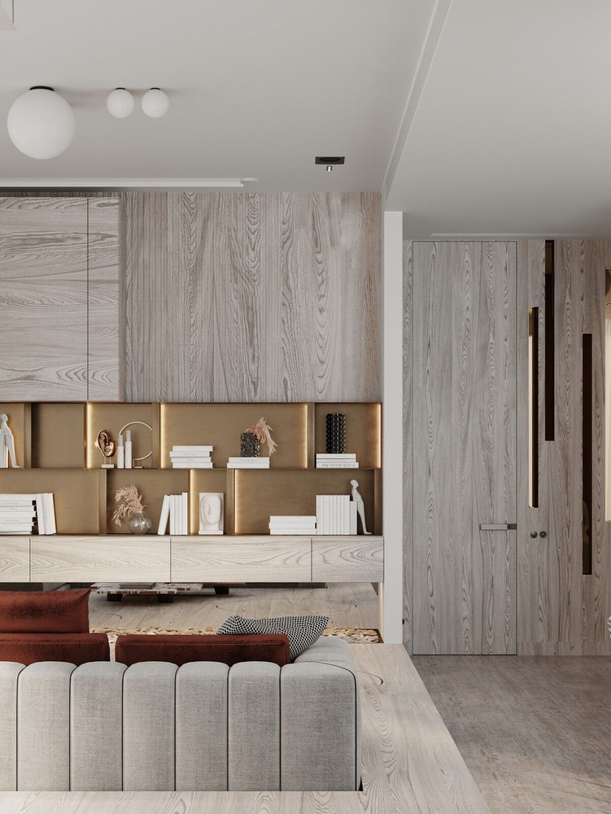 120㎡多彩居住空间，细节丰富！-10