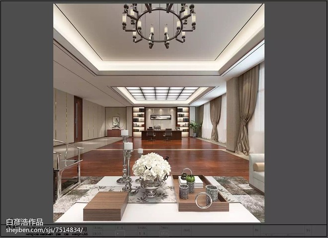 银川市西夏区供暖公司 6000 平米办公空间装修丨中国银川-16