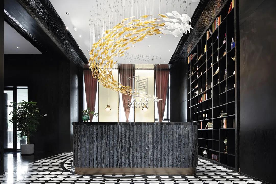 现代 Art Deco 风格餐厅设计-8