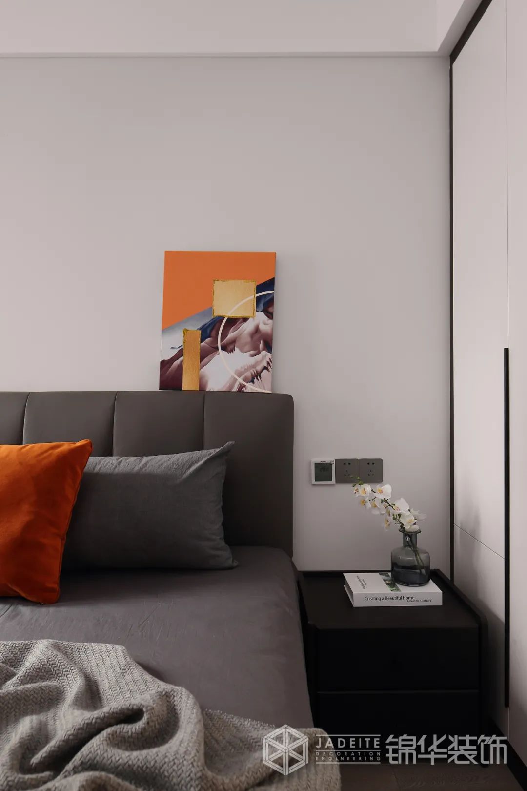 现代极简一人居丨锦华装饰-26