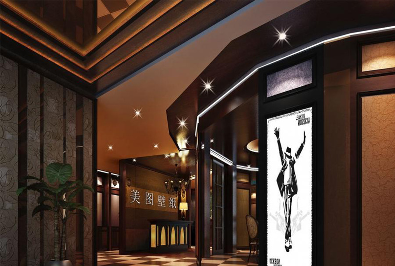 壁纸店.窗帘店设计案例效果图2-8