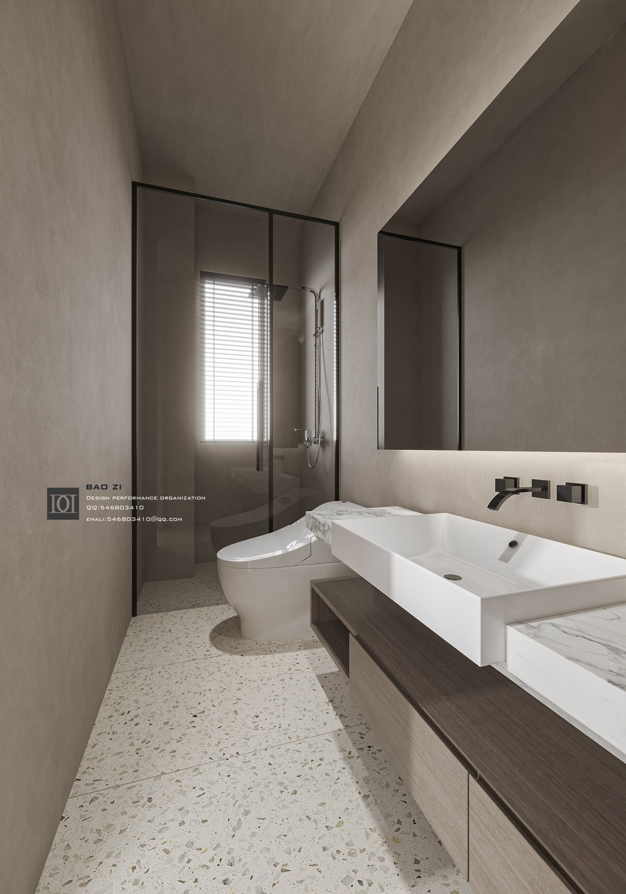 现代简约平层设计-23