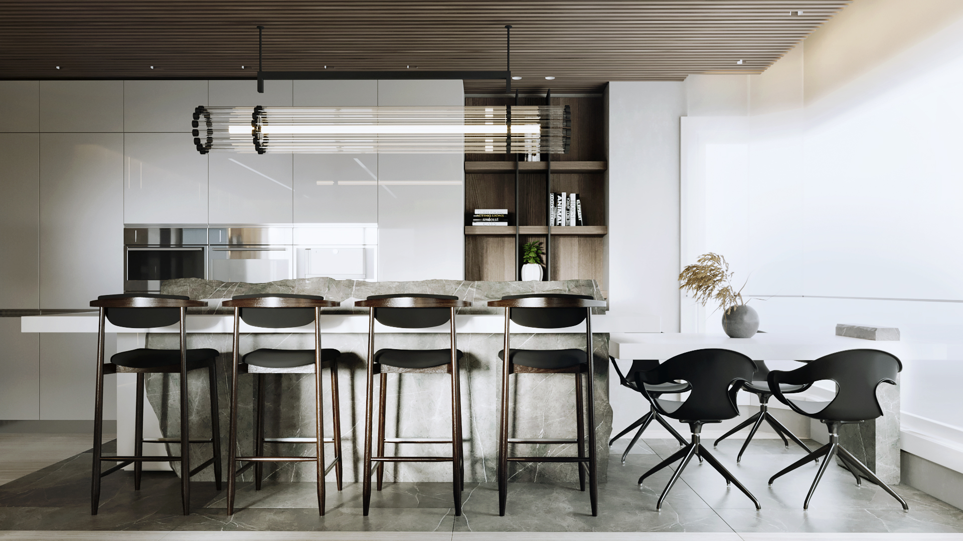 湖景小区中的别墅丨埃及开罗丨Amany Atef-110