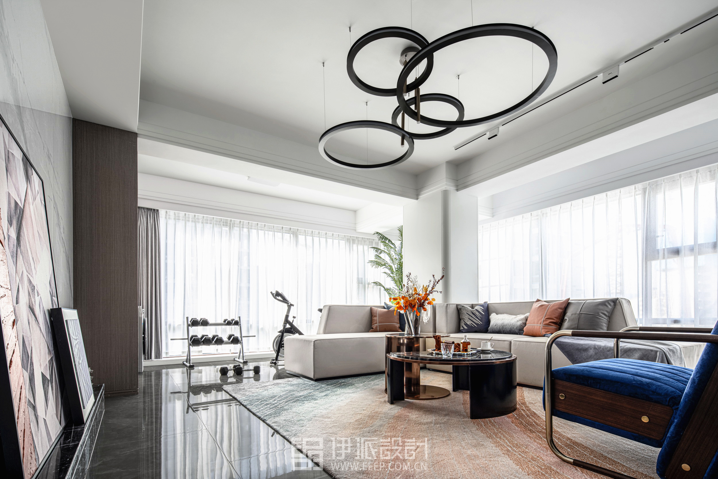 山东中央云璟项目高层样板间软装设计丨中国临沂丨深圳市伊派室内设计有限公司-31