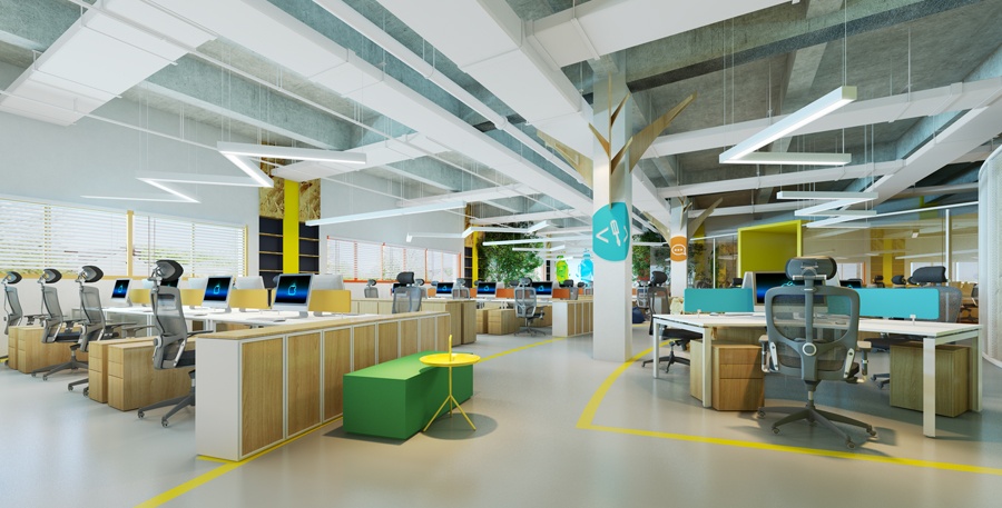 充满森林气息的创意办公空间丨中国苏州丨苏州现象空间设计-13