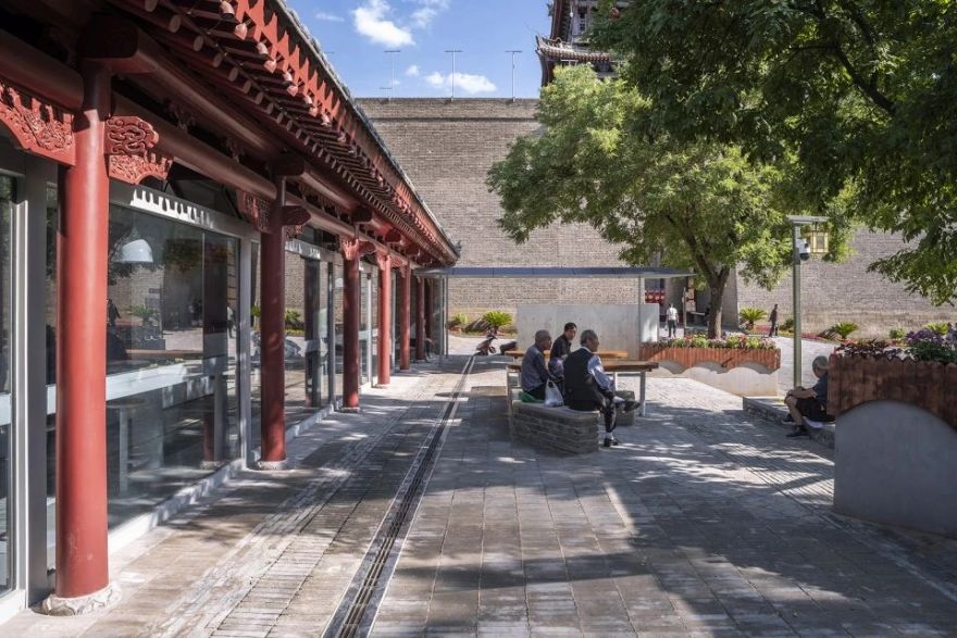 榆林古城南门工贸院改造丨中国榆林丨土木石建筑-36