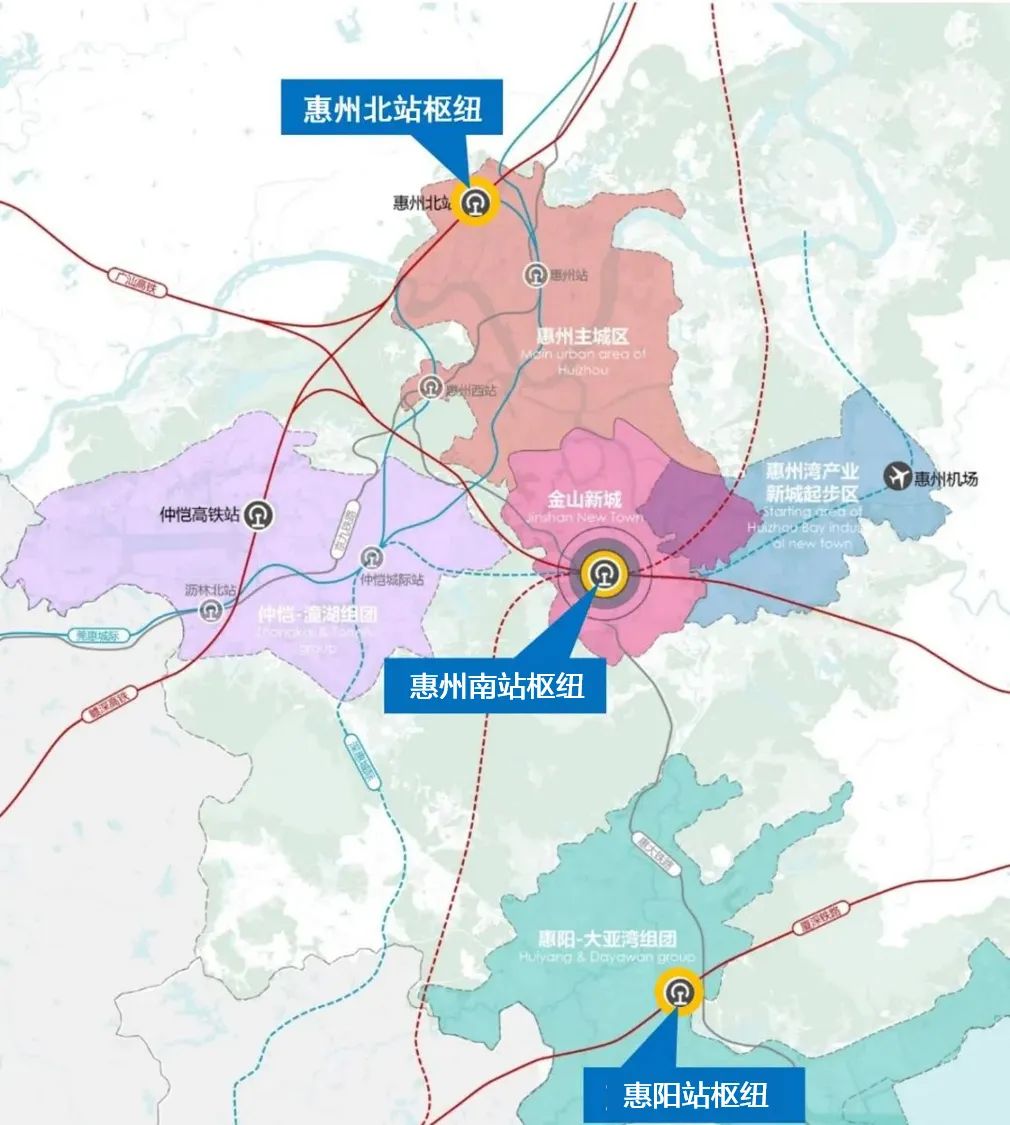 惠阳站综合交通枢纽丨中国惠州丨Aedas-15