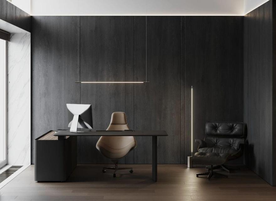 极简主义住宅空间设计丨乌克兰丨Anastasiya Zhigir-39