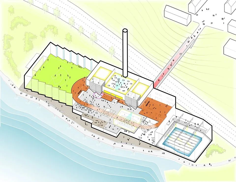 贝洛伊特学院发电站改造丨美国威斯康星丨Studio Gang-16