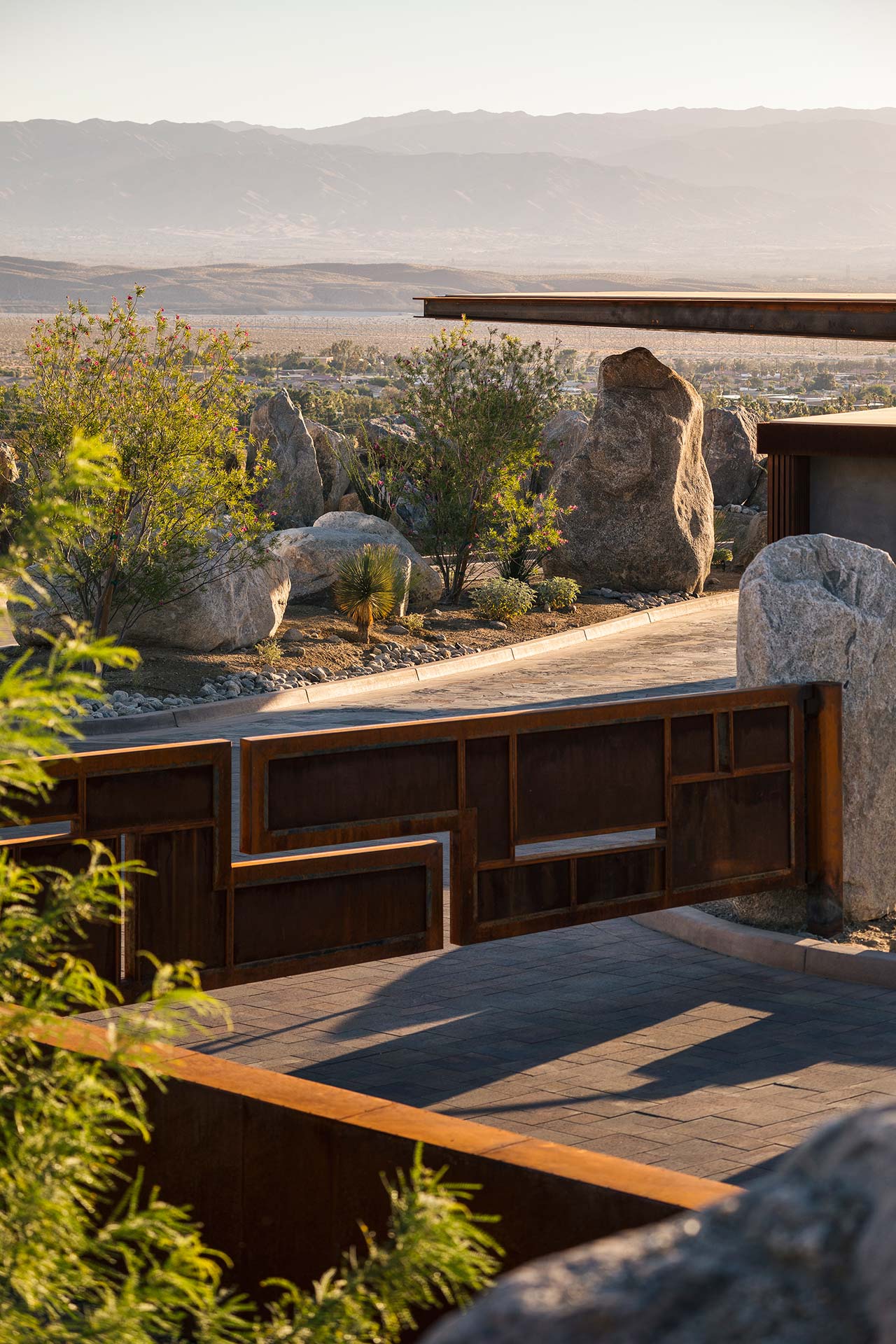 The Desert Palisades Guardhouse by Studio AR+D Architects in Coachella Valley, California-6