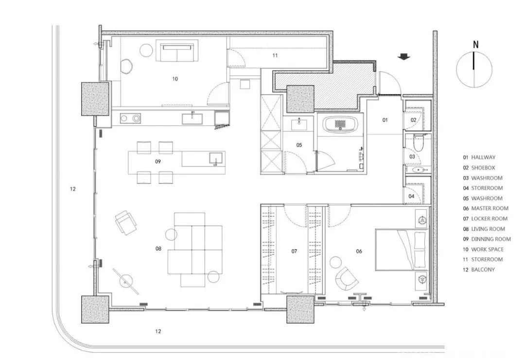 名古屋顶层公寓，“轻”生活美学-82