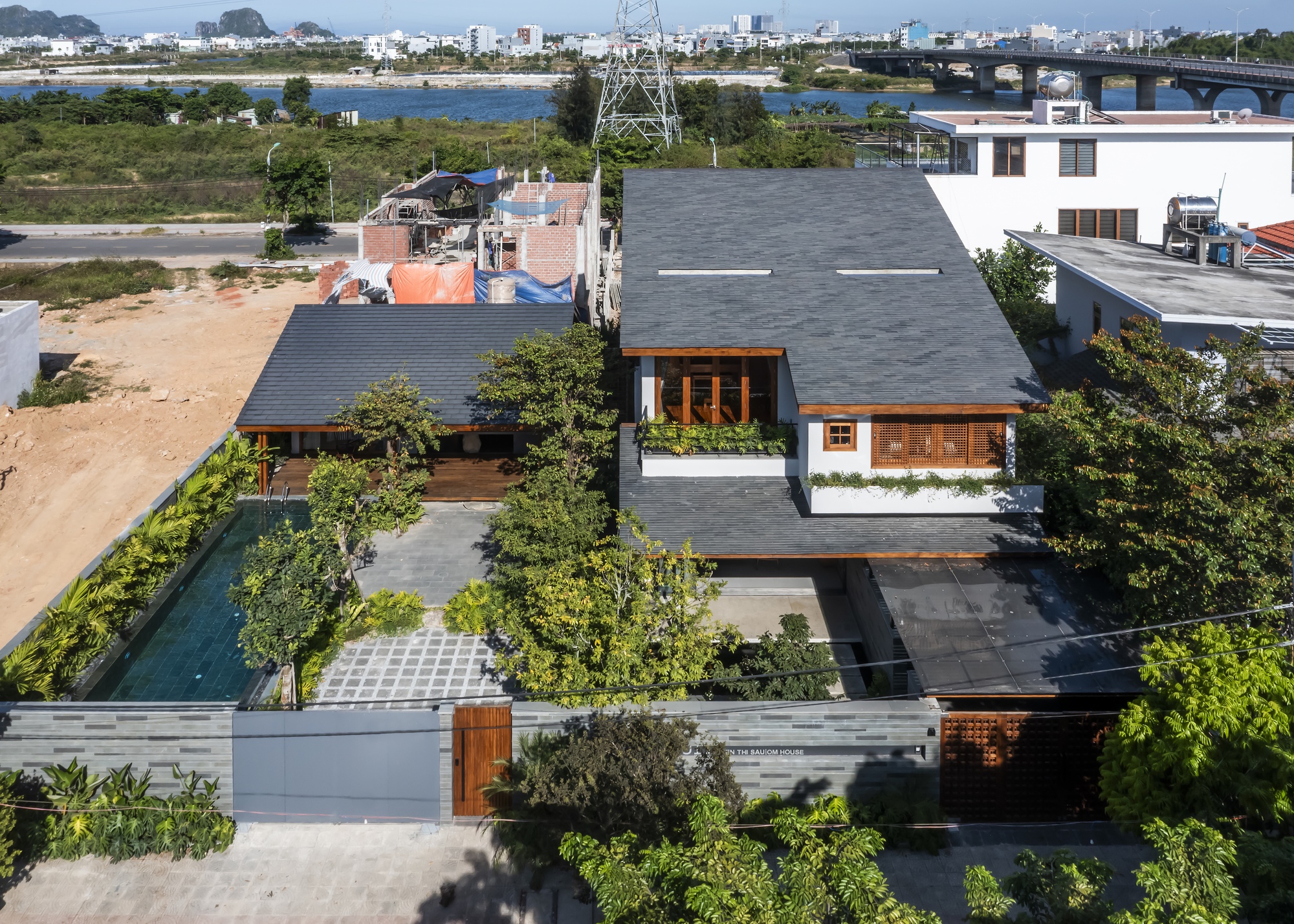 别墅庭院丨越南丨AN NAM Architecture-51