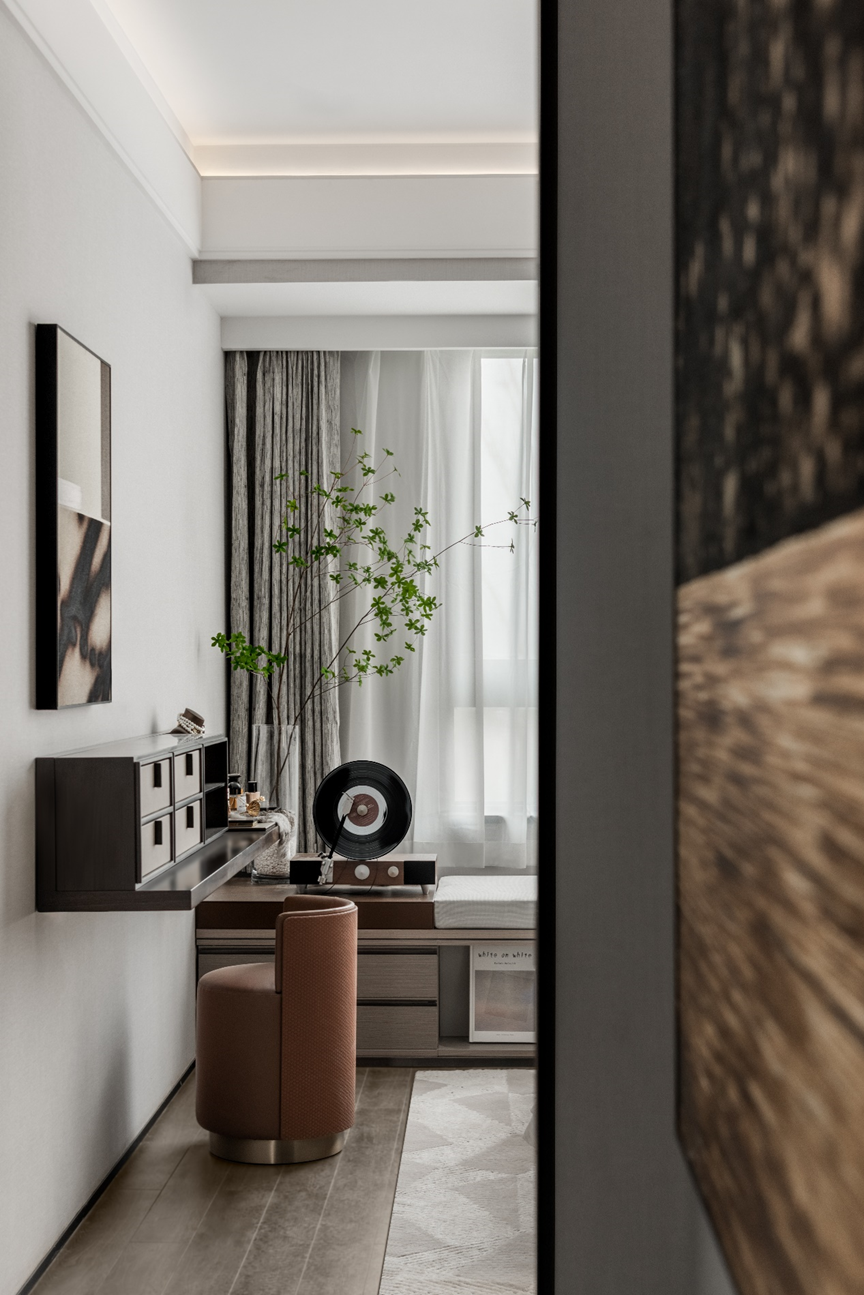 华发峰景湾 129 样板间丨中国郑州丨万景百年室内设计-25