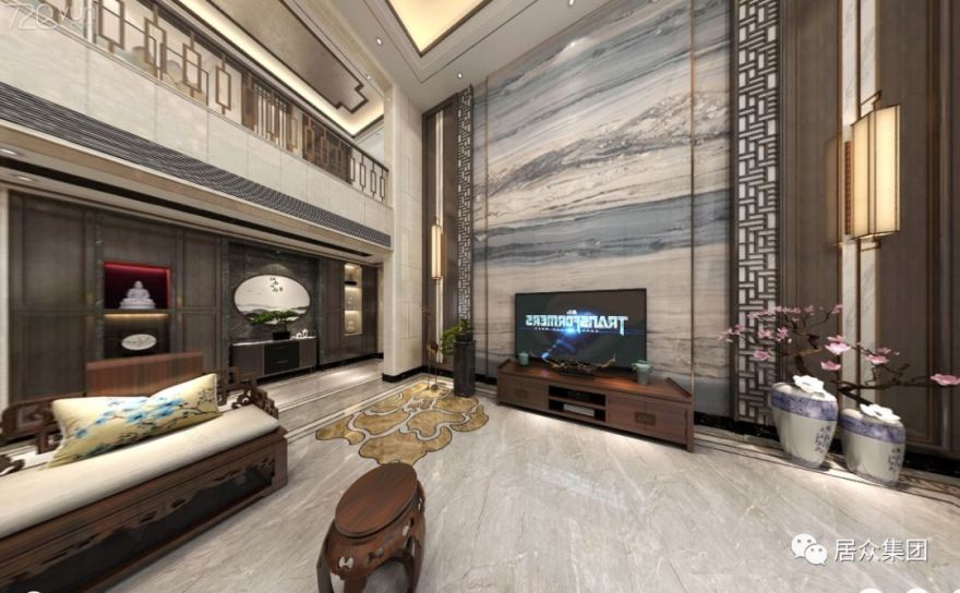 1000㎡新中式 | 设计不是一种风格,而是一门语言!-67