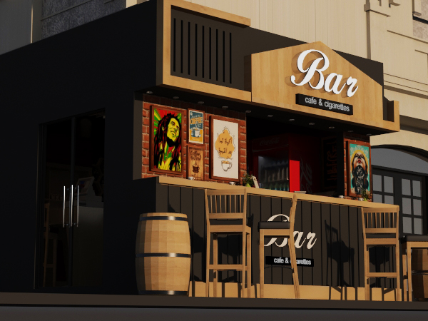 BAR CAFE DESIGN 3D-6