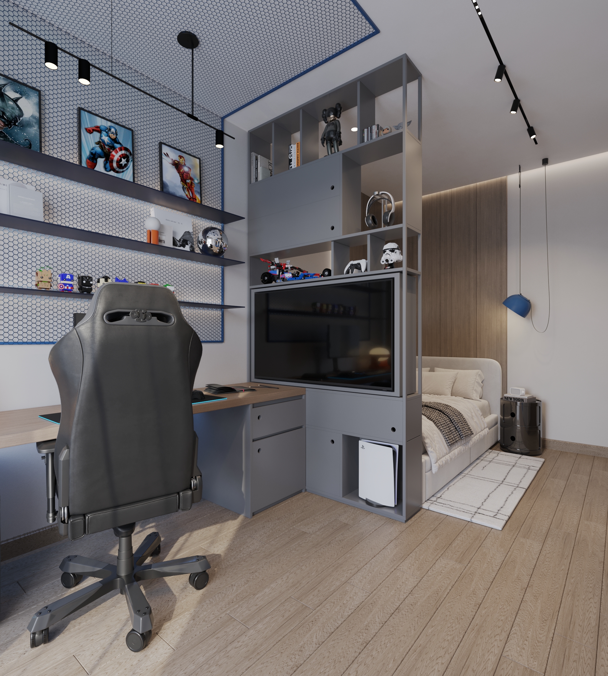 男孩房 LEGO Lover Bedroom-7