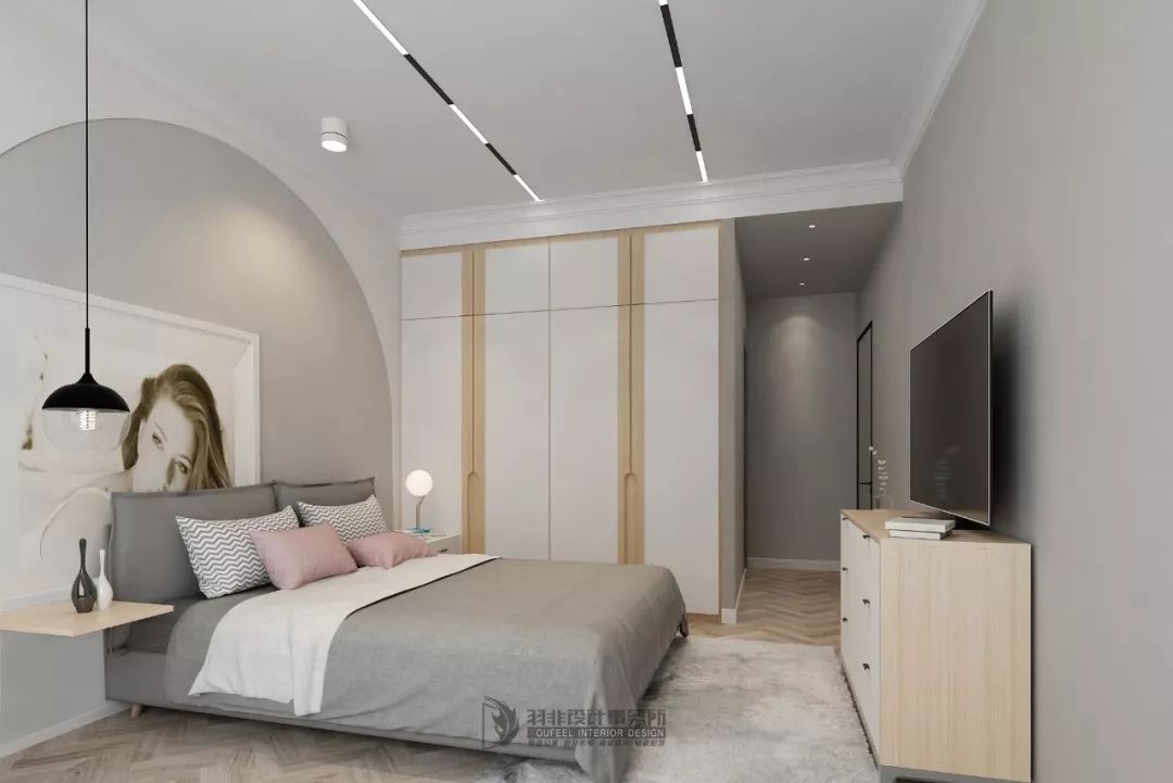 柳州正和城 D 区 96㎡北欧风家居设计——时光的另一面-42