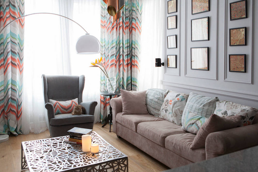 45㎡2室公寓温馨设计丨设计师维多利亚·穆赫尔-5