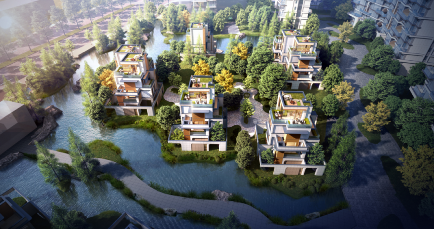 重构城市芯脉的自然乌托邦:商丘金沙缦岛-58