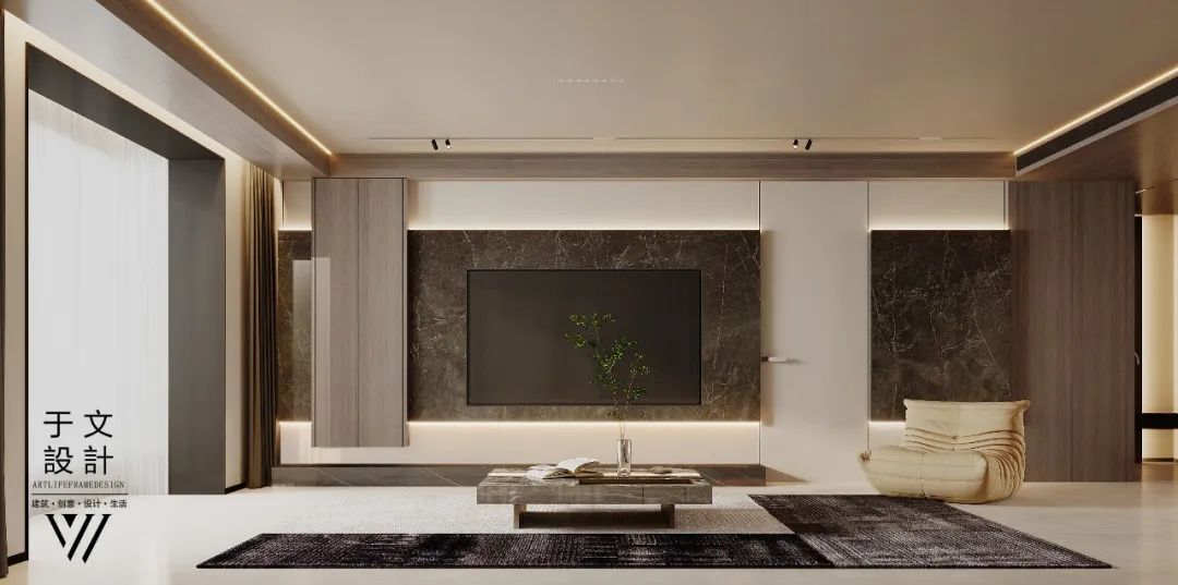 汇景·新世界极简大平层丨中国沈阳丨于文设计工作室-7