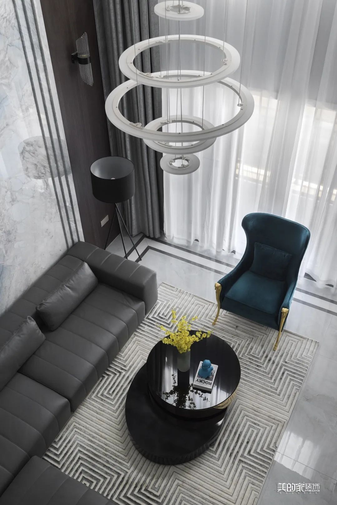 春森彼岸 260㎡现代轻奢风,演绎江景房的舒适与雅致-48