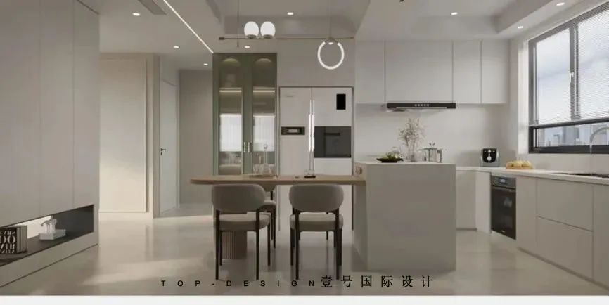 马桥小区奶油轻奢风设计丨壹号国际居奥装饰-16