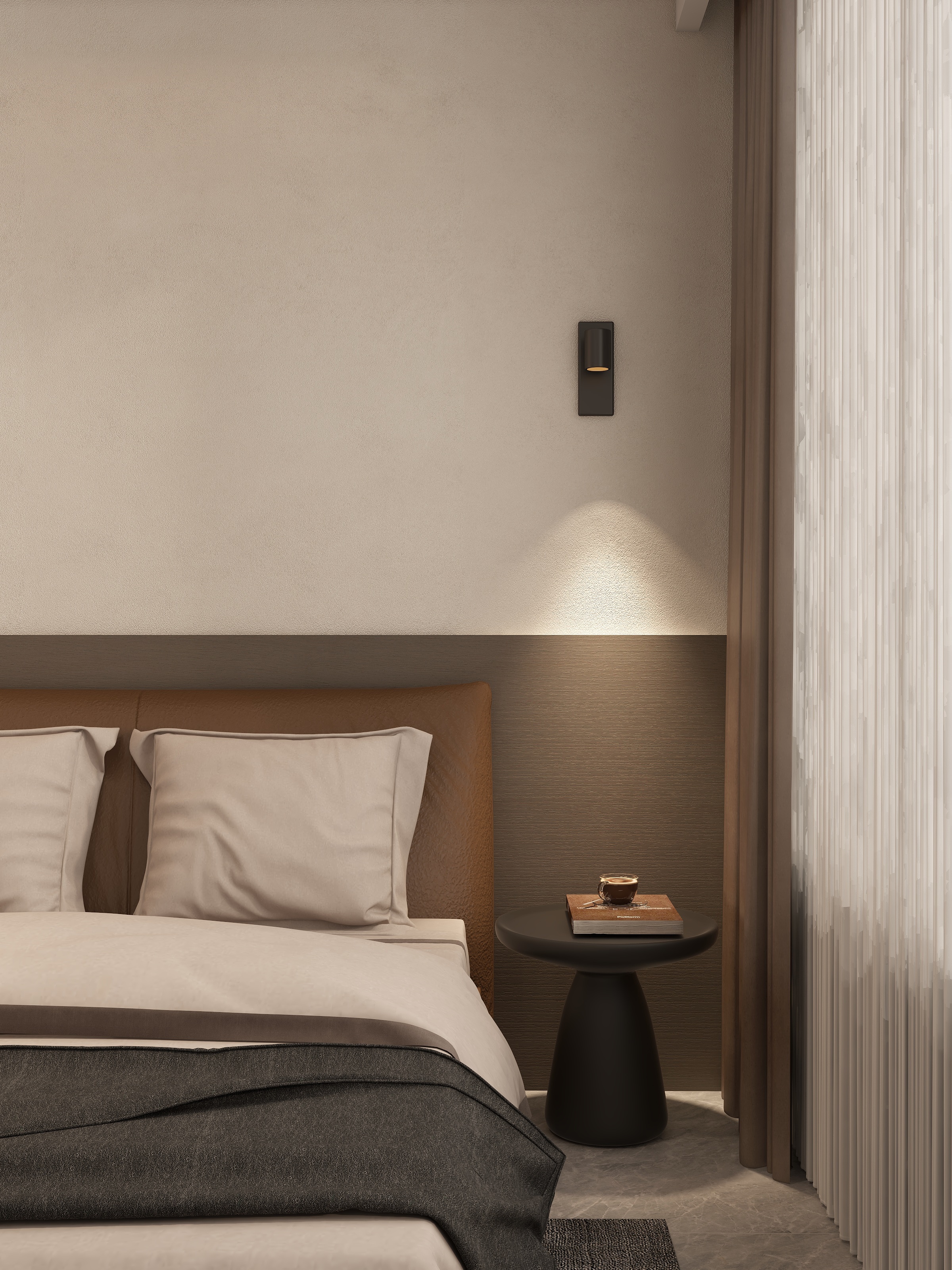 120㎡核心商圈平层清水房改造-12