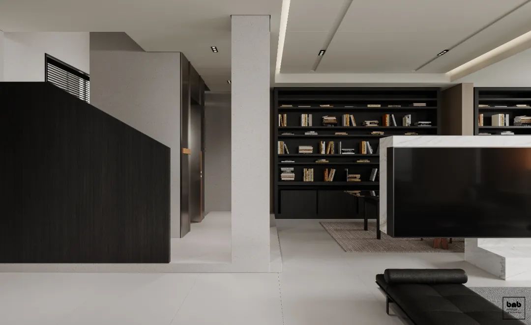 当代别墅空间设计丨本白设计-17