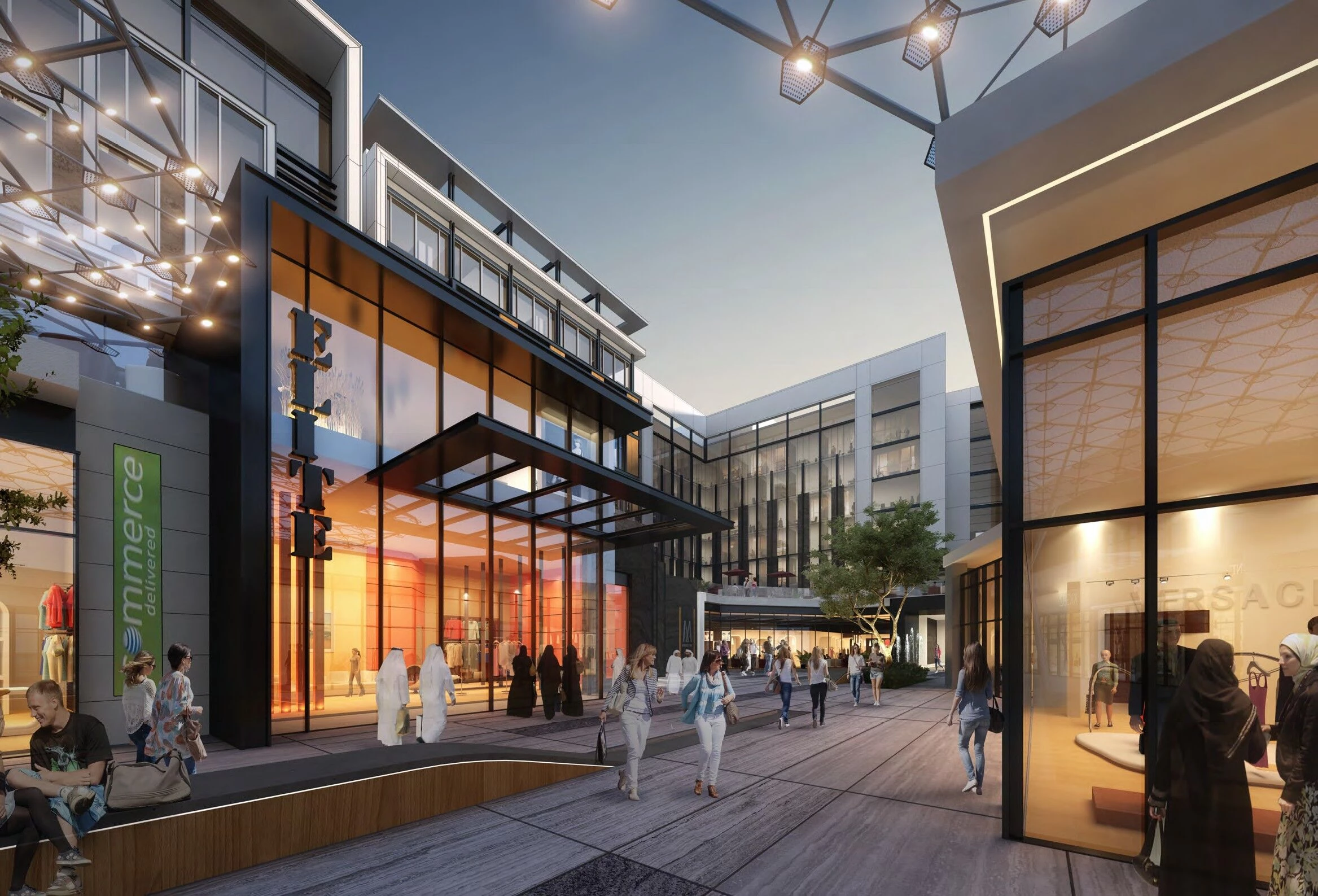 金斯步行街购物中心及酒店丨沙特阿拉伯吉达丨Dewan Architects and Engineers-8